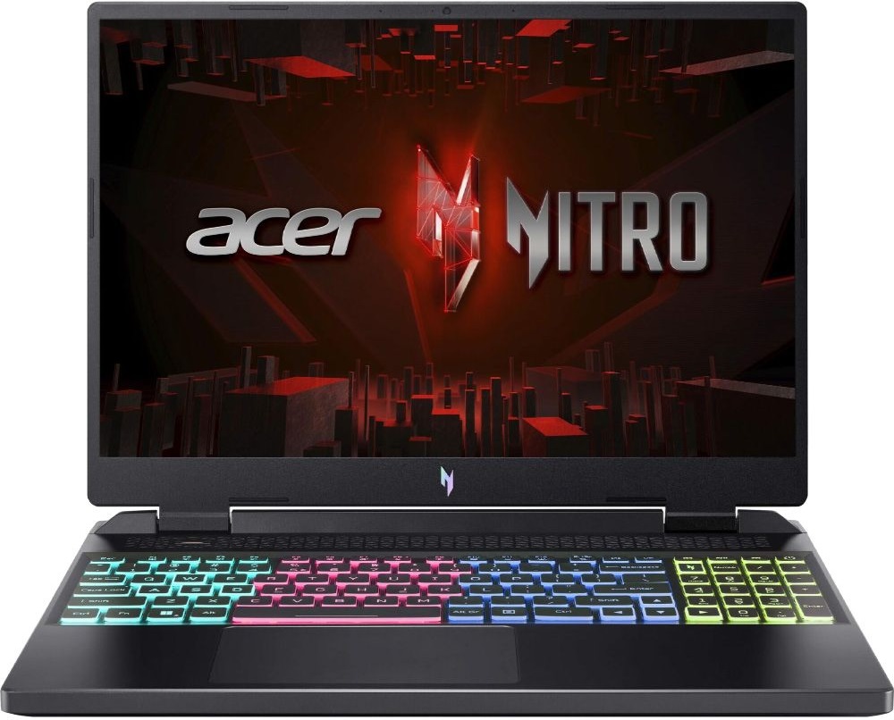 Notebook Acer Nitro 16 AN16-51-72LX 16" Intel Core i7-13620H 16/1024GB W11H NVIDIA GeForce RTX4050 6GB - Obsidian Black